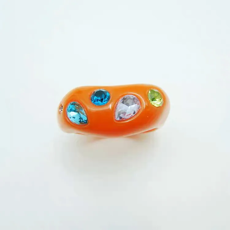 resin ring sample view