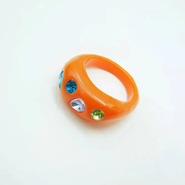 resin ring sample view