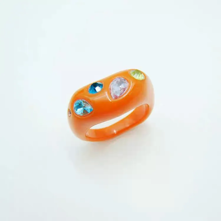 resin ring sample view