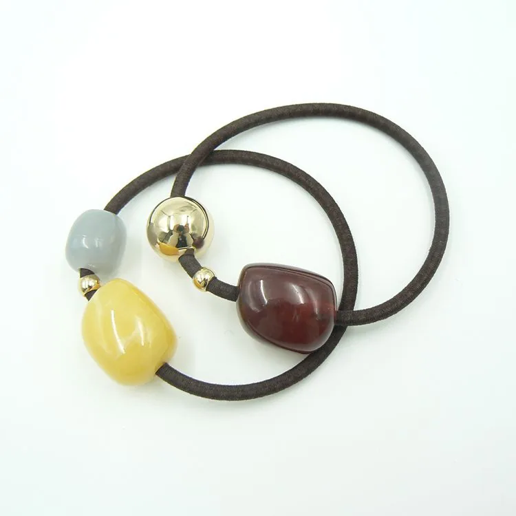 resin bead hair accessories sample view